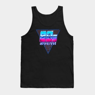 80s SYNTH #3 (worn look) Tank Top